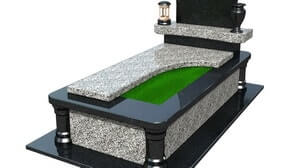 Памятник с гробницей